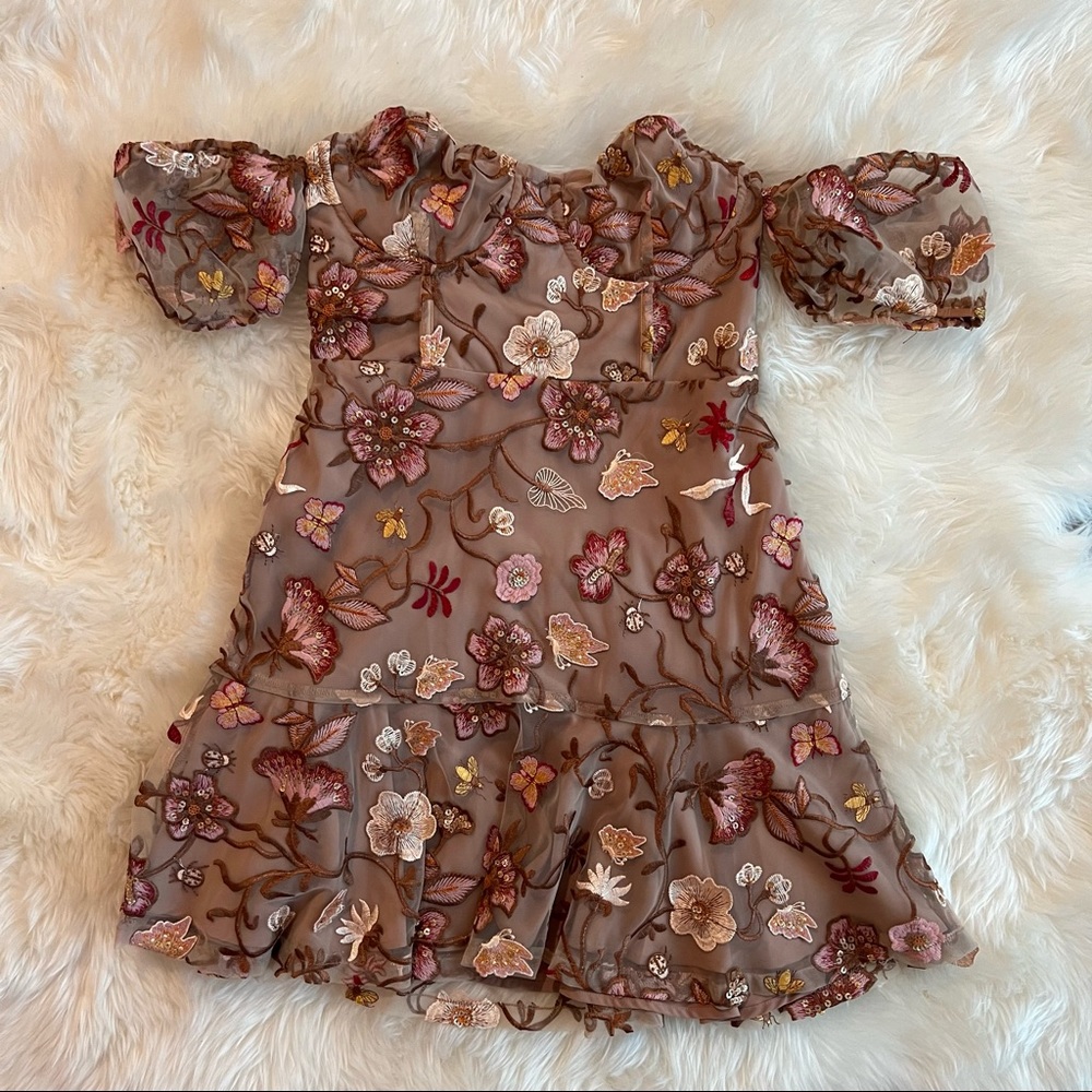 FOR LOVE AND LEMONS 🌸 BOTANIC DRESS SIZE S